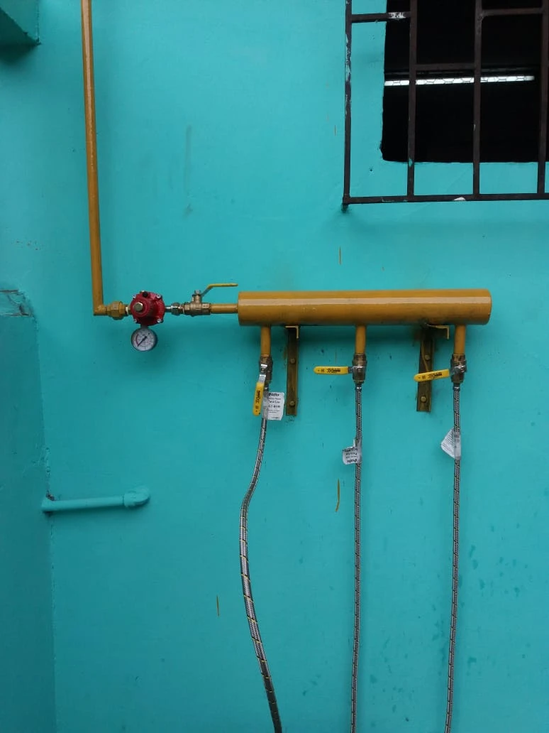 Instalación y mantenimiento de Central de Gas industrial